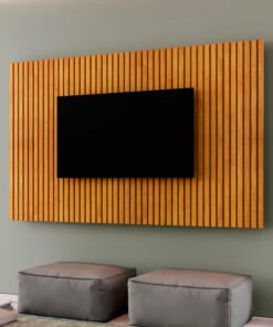 Painel Ripado até 75" Versátilis 2,17 m Naturale - MAVAULAR