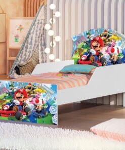 Mini Cama Juvenil Lívia (Menino) Super Mario 404195 – MADEC/VJ MÓVEIS