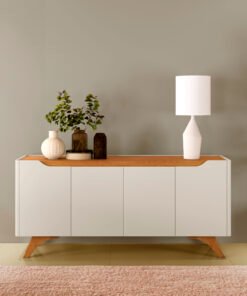Buffet Atenas Off White/Naturale - MAVAULAR