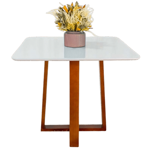 Mesa Pedro 90 Mel/Off White – ART ASSENTOS - Imagem 2