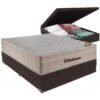Colchão Casal Airtech Springpocket + Base Box Baú Marrom – ORTOBOM + BIOSTAR