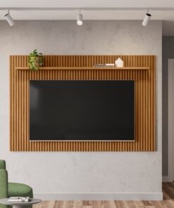 Painel até 75" Gênova 2.0 Nature Fosco - LINEA BRASIL