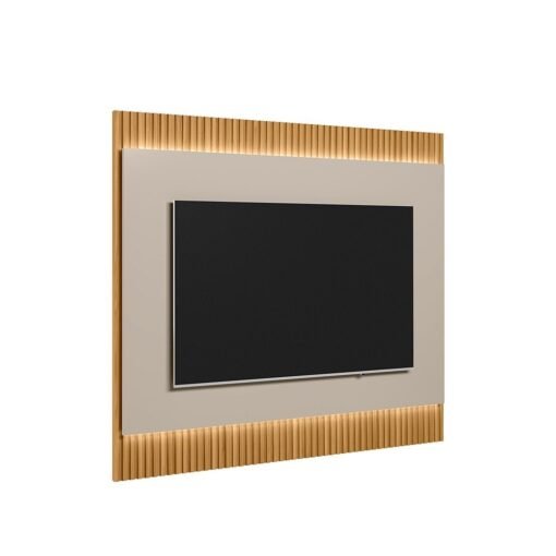 Painel até 70" São Paulo 1.8 Tauari/Off White Fosco - LINEA BRASIL - Imagem 3