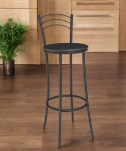 Banqueta Petra 1B700 Preto Fosco - KAPPESBERG
