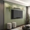 Painel Ripado até 75" Supremo 1.8 Alecrim - PATRIMAR