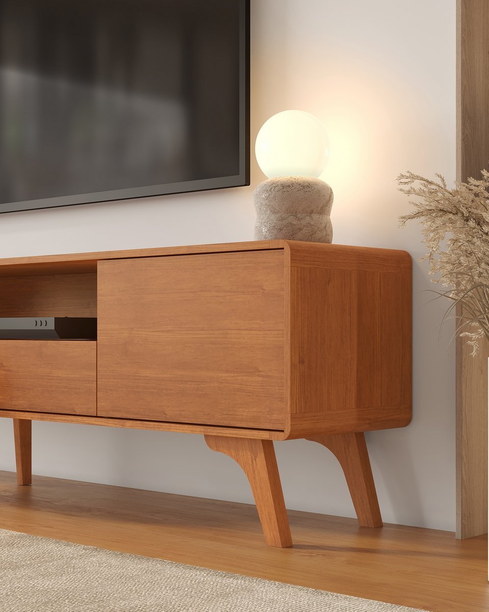 Painel + Rack até 58″ Sinus Naturale – MAVAULAR - Imagem 4