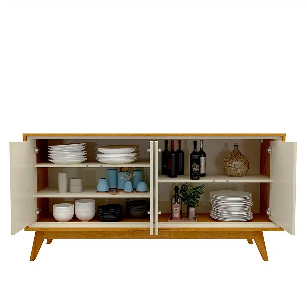 Buffet Requinte Naturale/off White - Gelius - Imagem 2