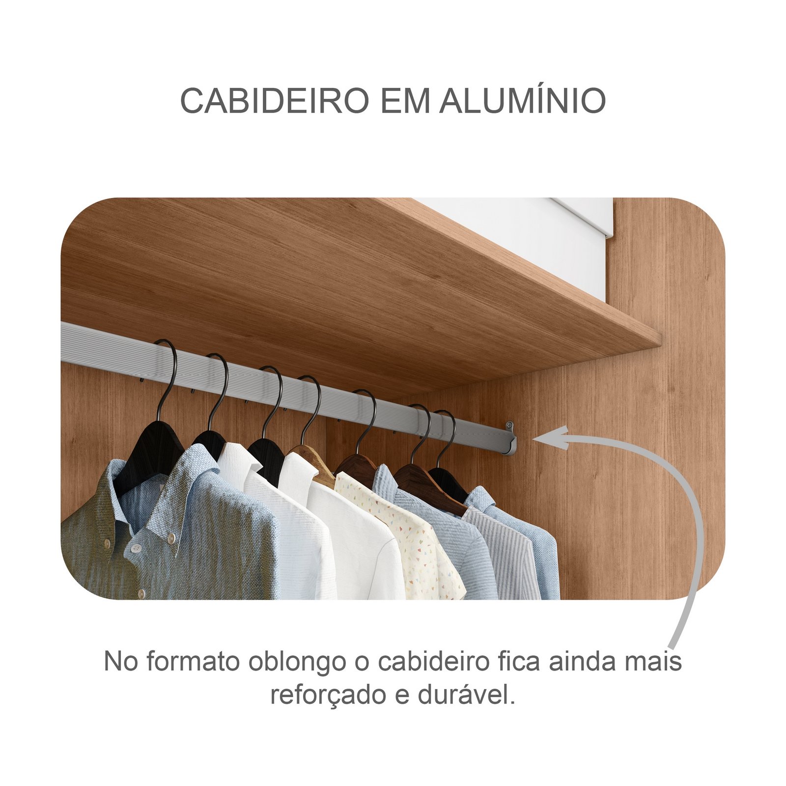 Guarda-Roupa 6 Portas Robust New 2,762 m Cumaru/Fendi - NOVO HORIZONTE - Imagem 5