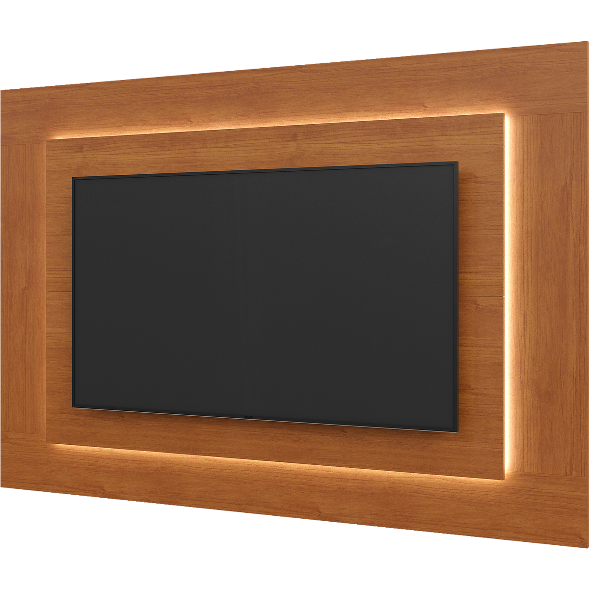 Painel até 65" Atenas 2,20 m Naturale - MAVAULAR - Imagem 3