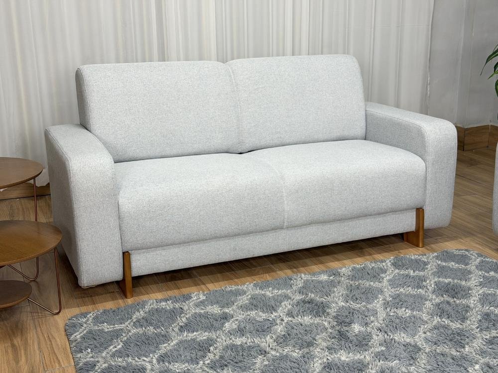 Sofá 2x3 Lugares Ref.5430 - Cinza Linho - Imagem 6