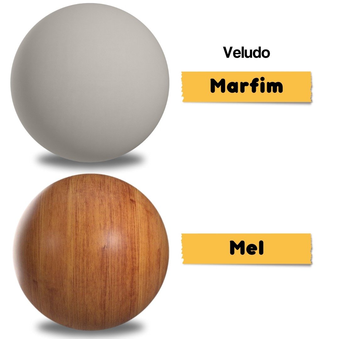 Mesa Tókio/Teka 120 Mel/Blonde/Off White com 4 Cadeiras Brisa Veludo Marfim – VIERO MÓVEIS - Imagem 4
