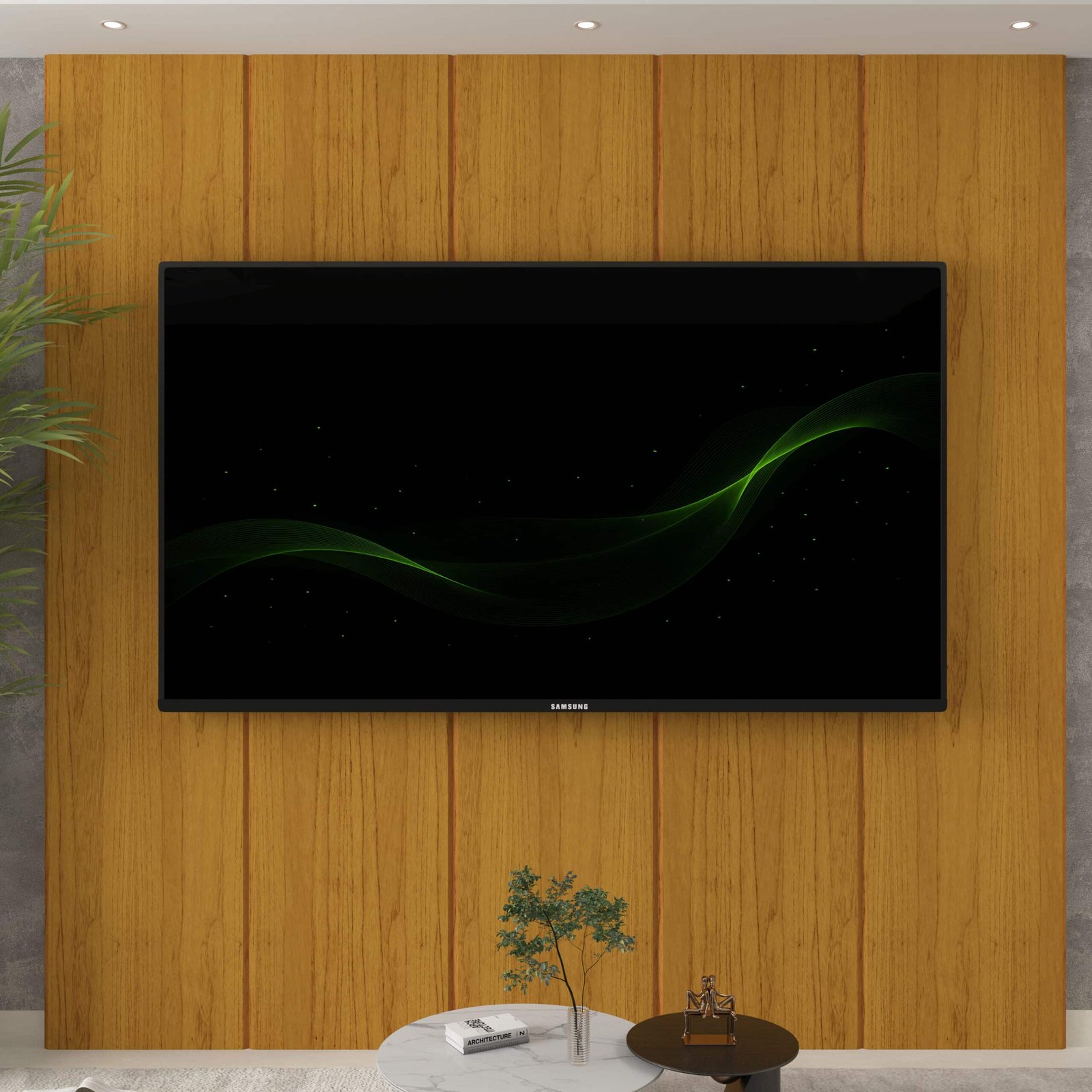 Painel até 85" Realce 2,225 m Naturale - GELIUS - Imagem 2
