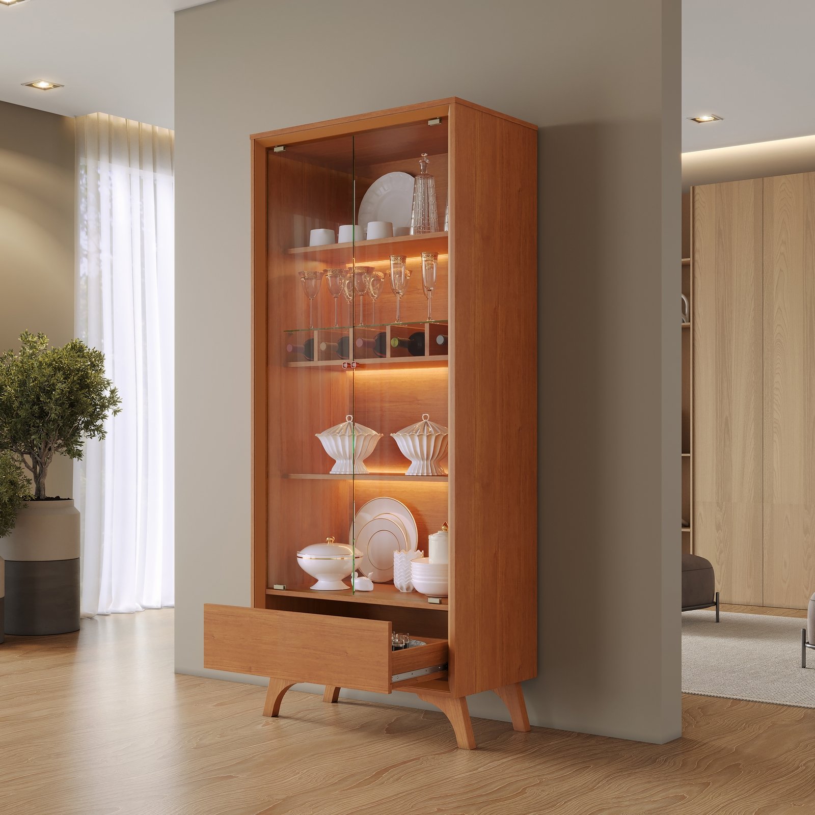 Cristaleira Premium Naturale - MAVAULAR - Imagem 2
