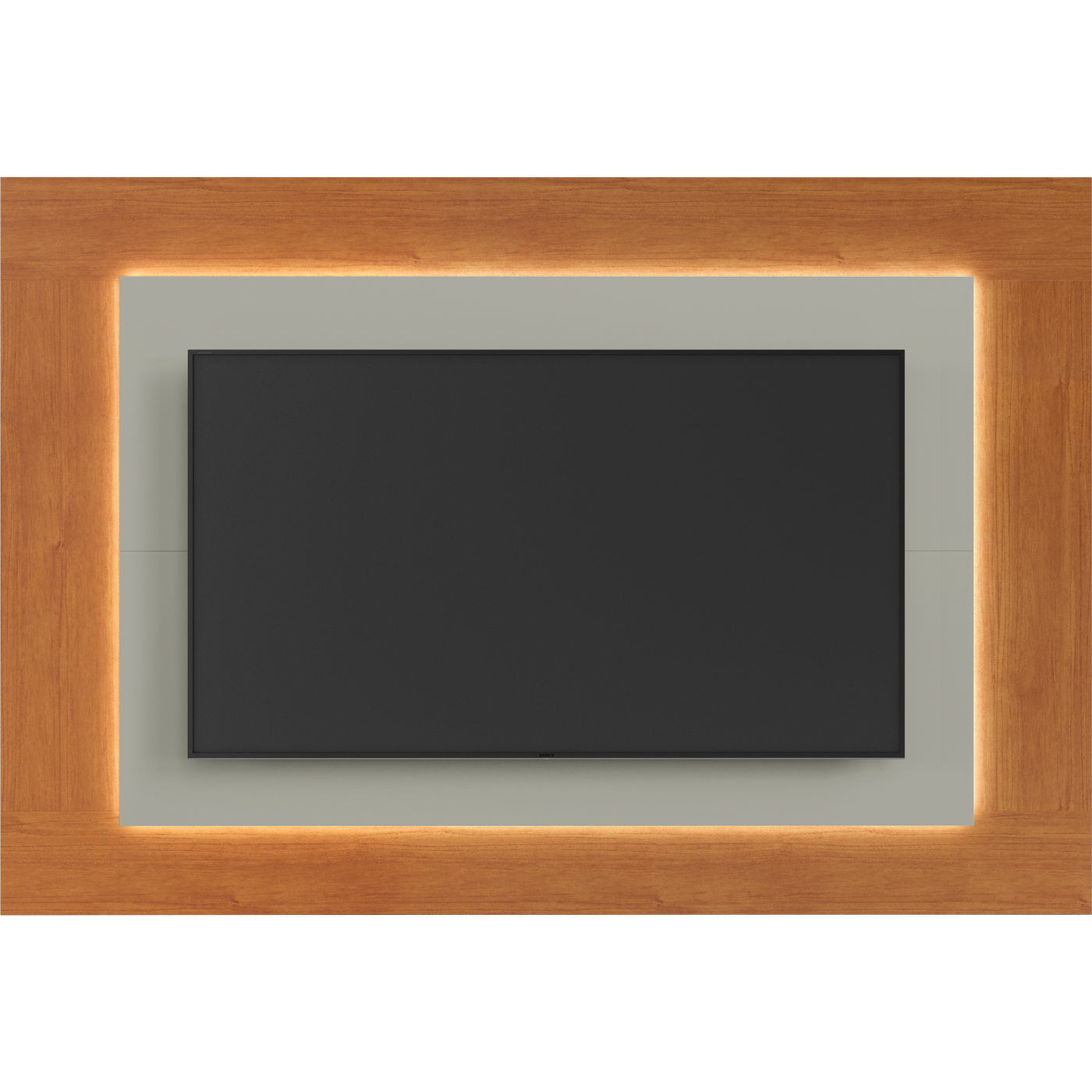 Painel até 65" Atenas Naturale/Off White - MAVAULAR - Imagem 2