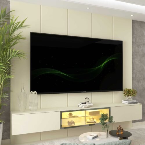 Home Suspenso Luminare Reflecta c/Led 2.20m - Off White