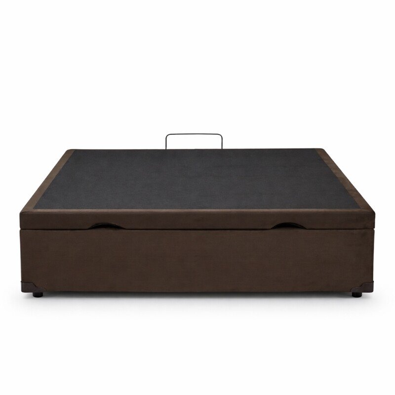 Colchão Casal Star One Ortopédico D-65 Anjos + Box Baú Casal Prime Confort Sued Marrom Blindado Issacar - 138x188x75 | Suporta até 280kg - Imagem 15