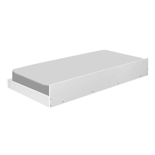 Cama Auxiliar Barcelona Branco 91x188x29 Tebarrot