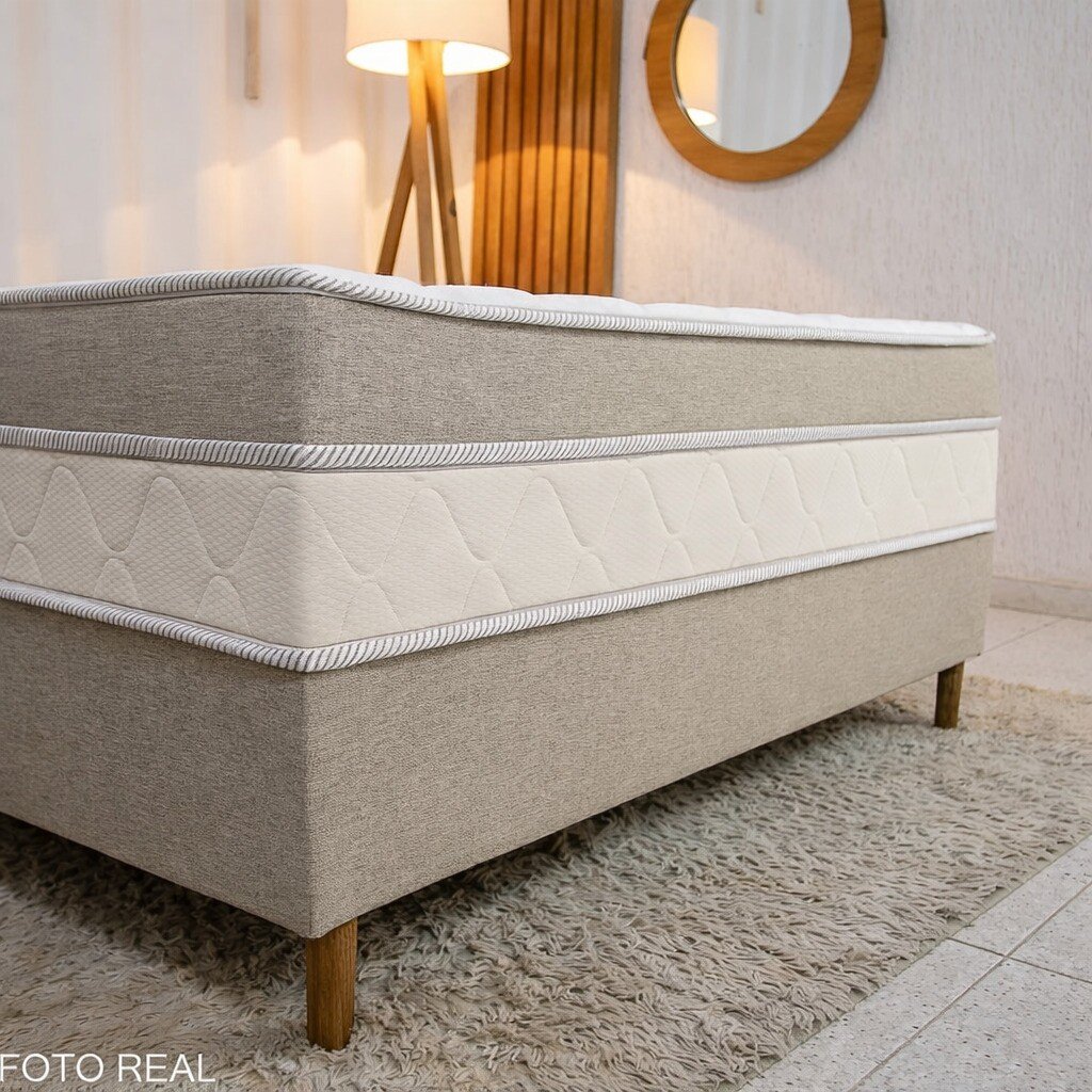 Unibox Casal Sonho Bom Premium Ortopédico D33 138x188x62 Nosso Sonho | Suporta até 250kg - Imagem 4