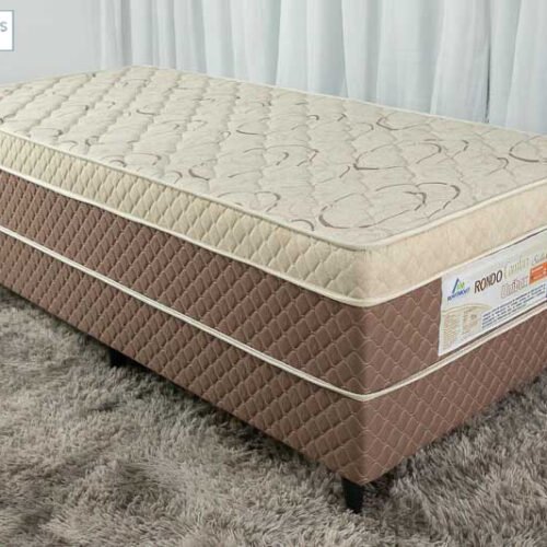 Cama Box Solteiro Rondoconfort Ortopédico D33 Selada - Rondomóveis