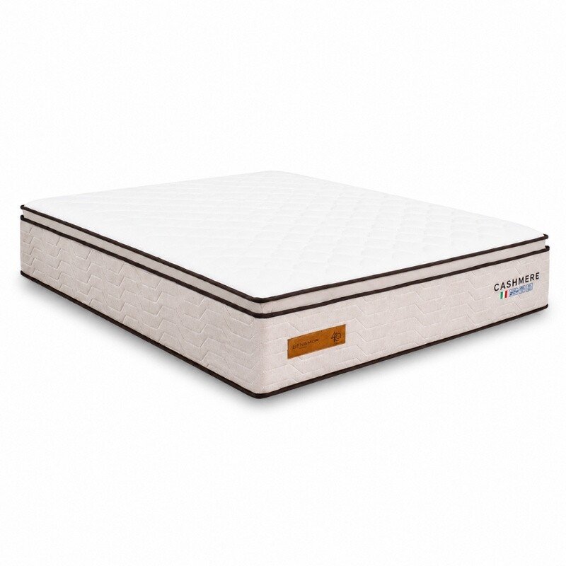 Colchão Casal Cashmere Prime 138x188x35 Molas Ensacadas Bianchi Colchões | Suporta até 400kg