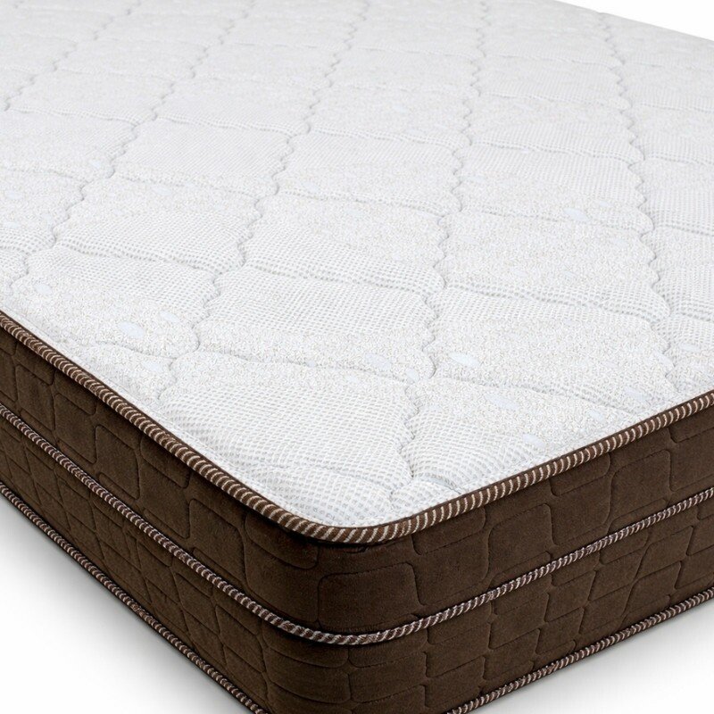 Colchão Casal Star One Ortopédico D-65 Anjos + Box Baú Casal Prime Confort Sued Marrom Blindado Issacar - 138x188x75 | Suporta até 280kg - Imagem 10