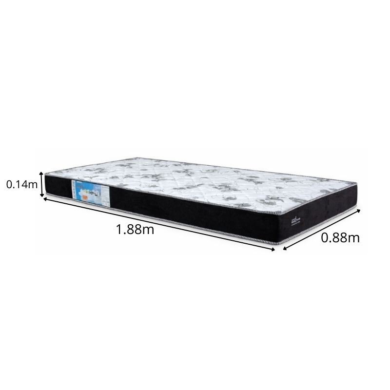 Colchão Solteiro Santé 88x188x14 D33 Nosso Sonho - Suporta até 120kg - Imagem 4