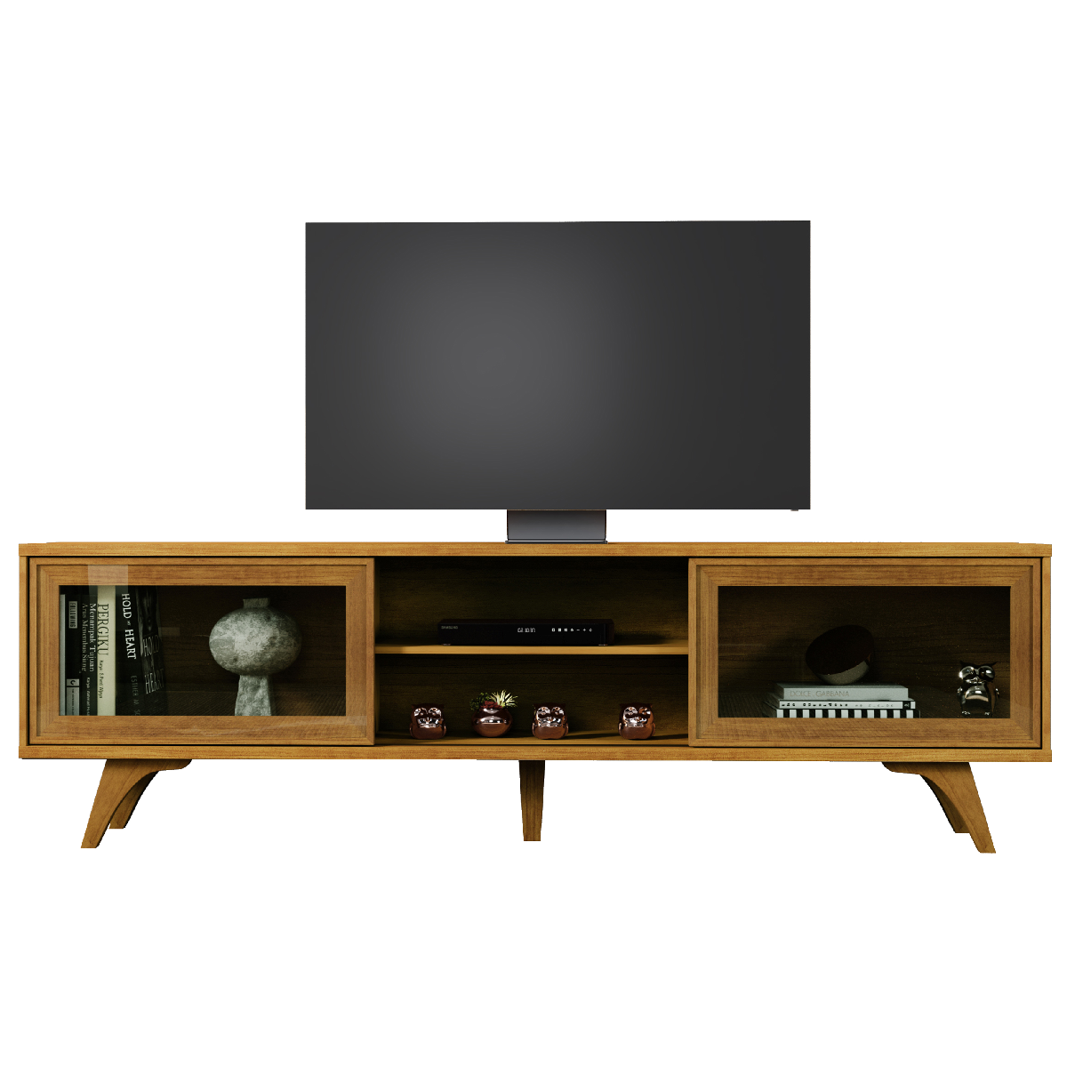 Rack até 75" Vitrum Naturale - MAVAULAR - Imagem 5