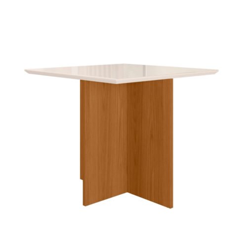 Mesa de Jantar Helo 0.90x0.90 - Freijó/Off White