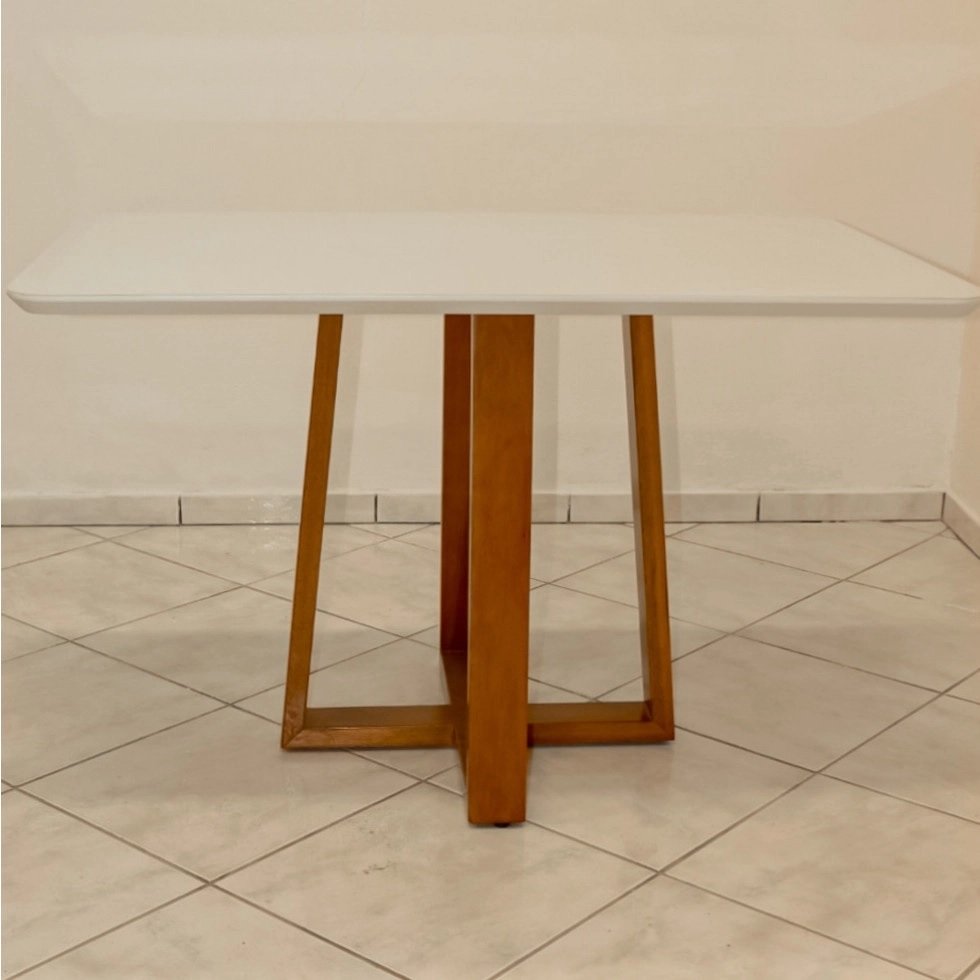 Mesa Pedro 120 Mel/Off White - ART ASSENTOS - Imagem 2