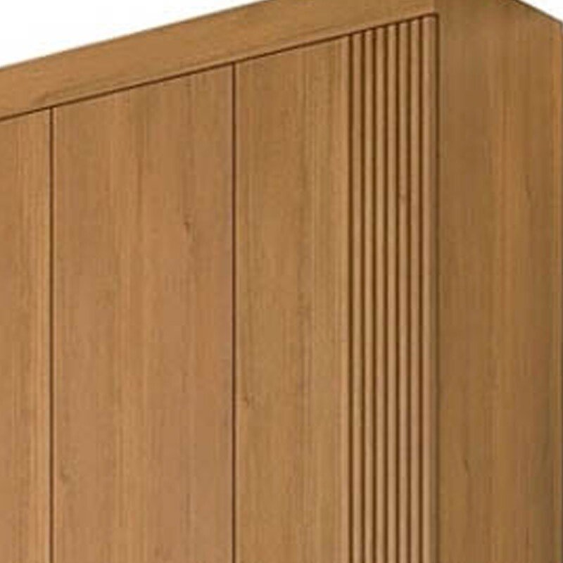Guarda-roupa Casal Daymond 8 Portas Ripado MDF Cinamomo D Doro - Imagem 7
